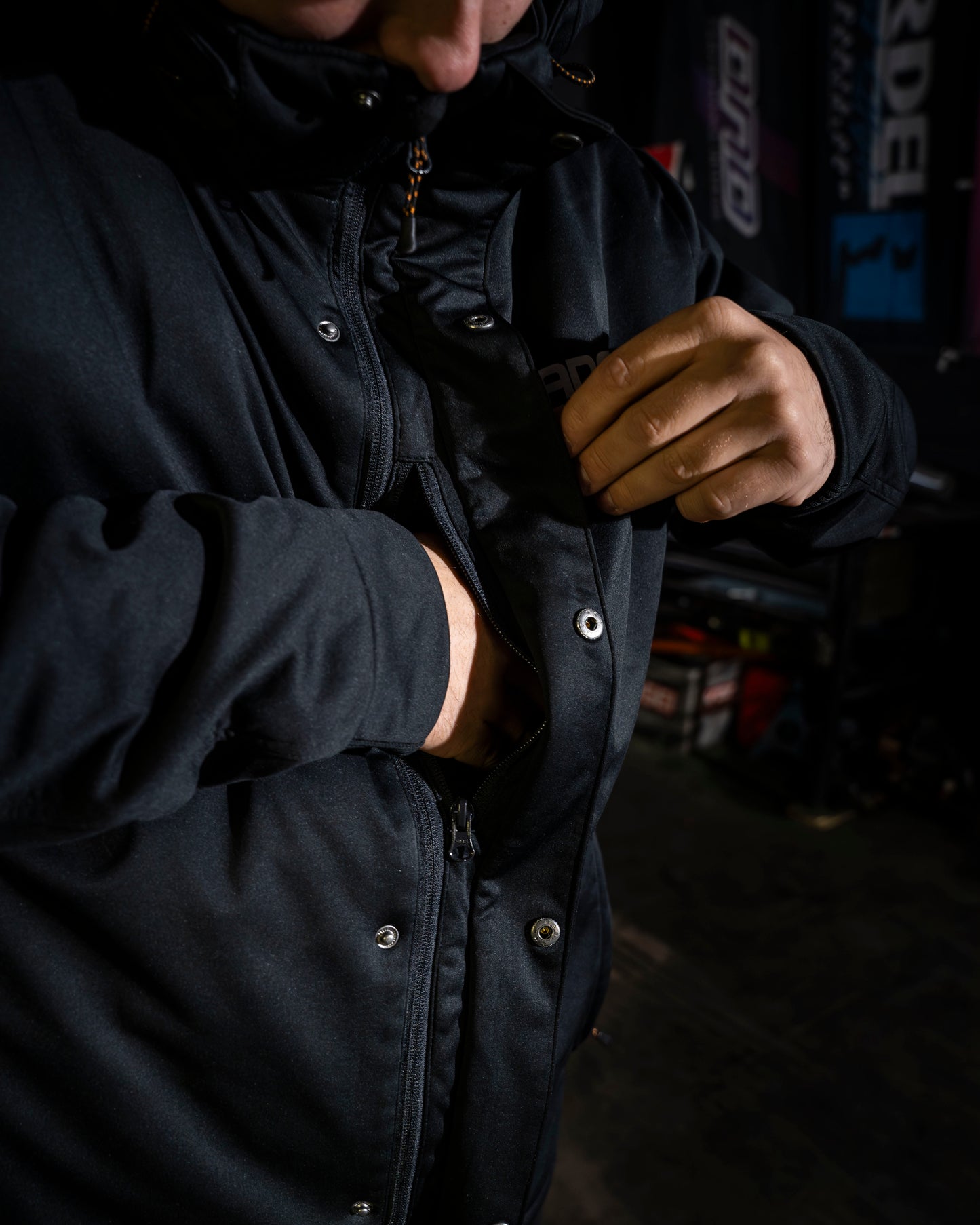 The Black Roaderwear / Jobman Collab Softshell Winter Jacket