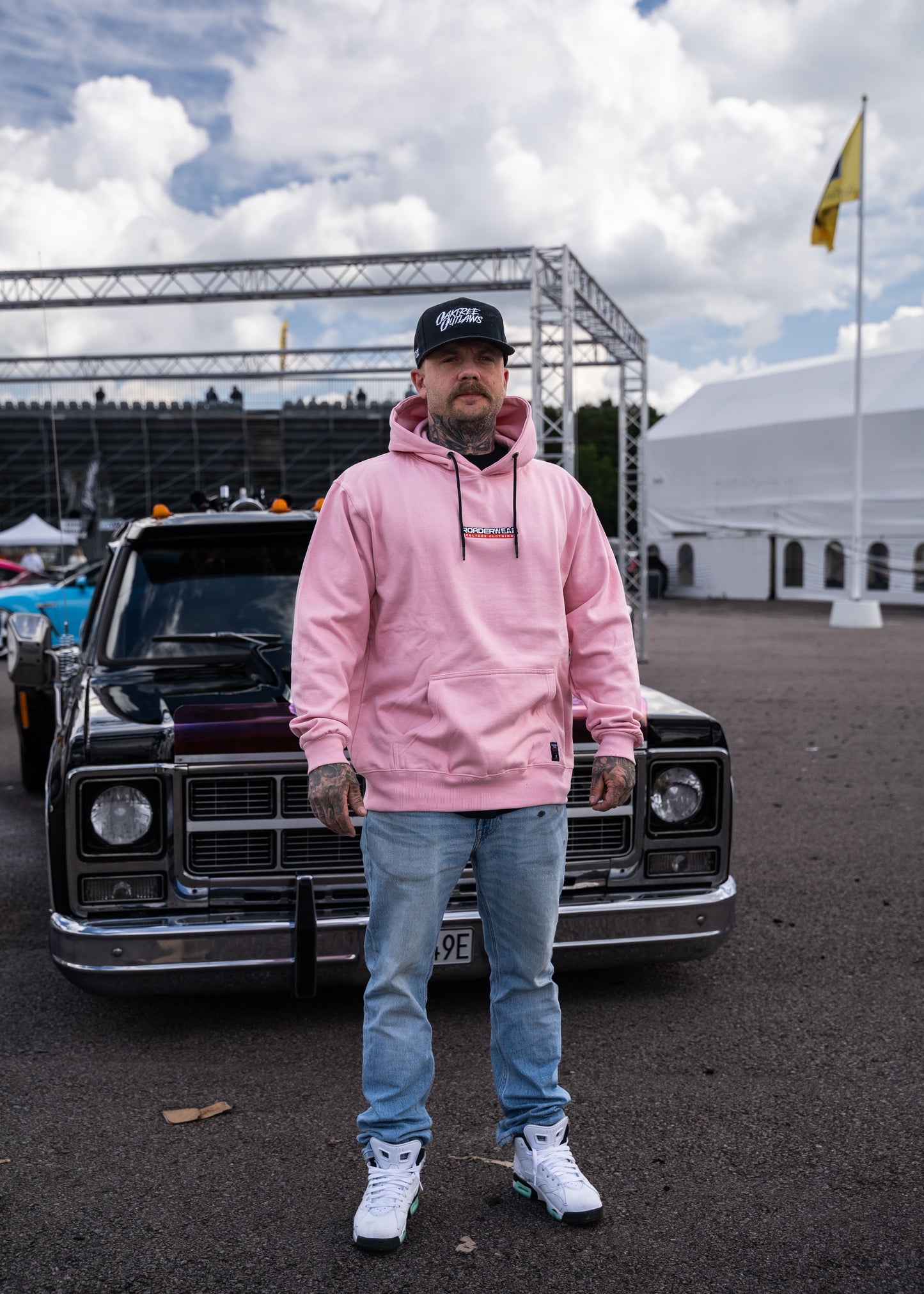 Roaderwear Hoodie - The Rose Pink Deluxe V.2