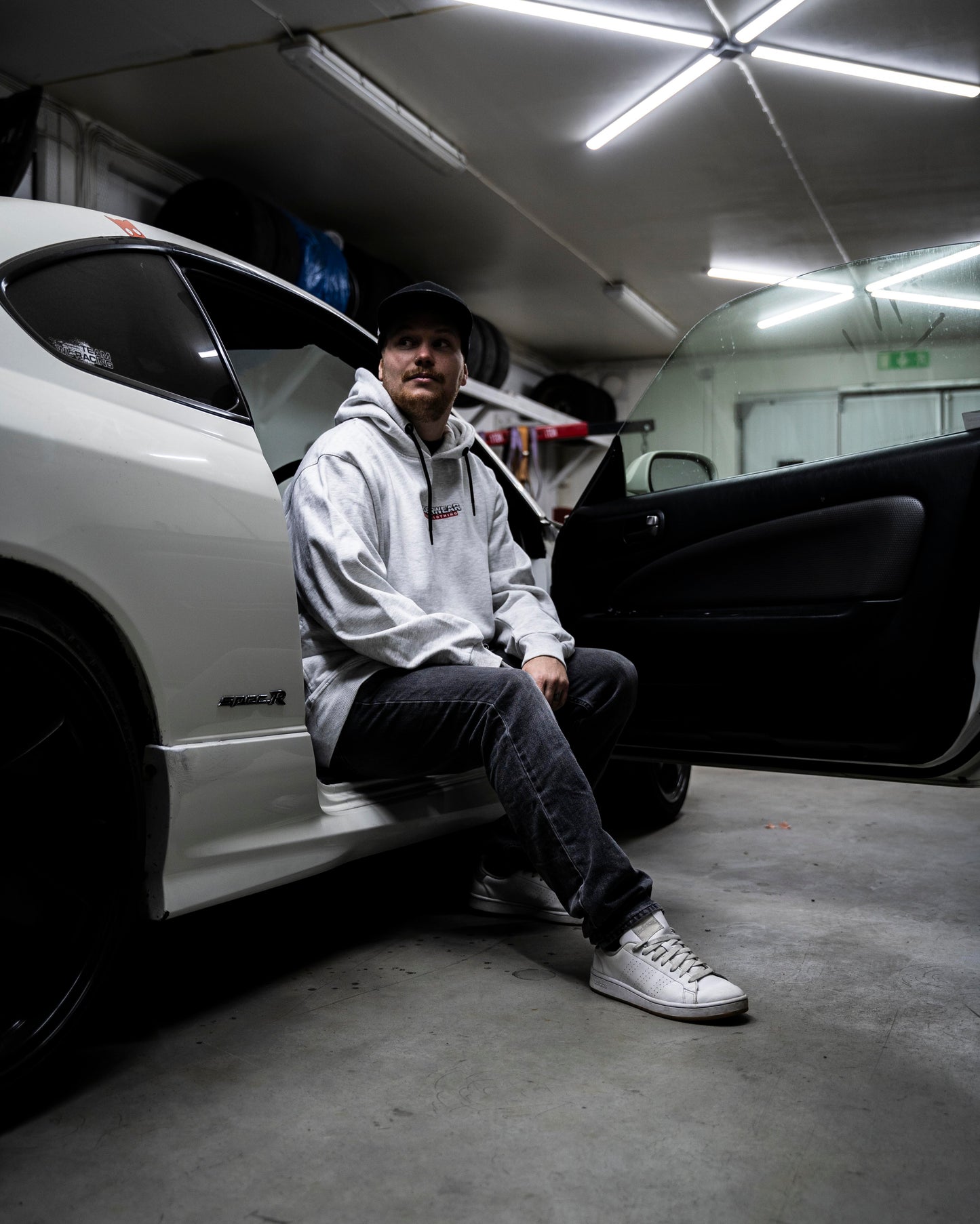 Roaderwear Hoodie The Megaluxe Design - Ash Color