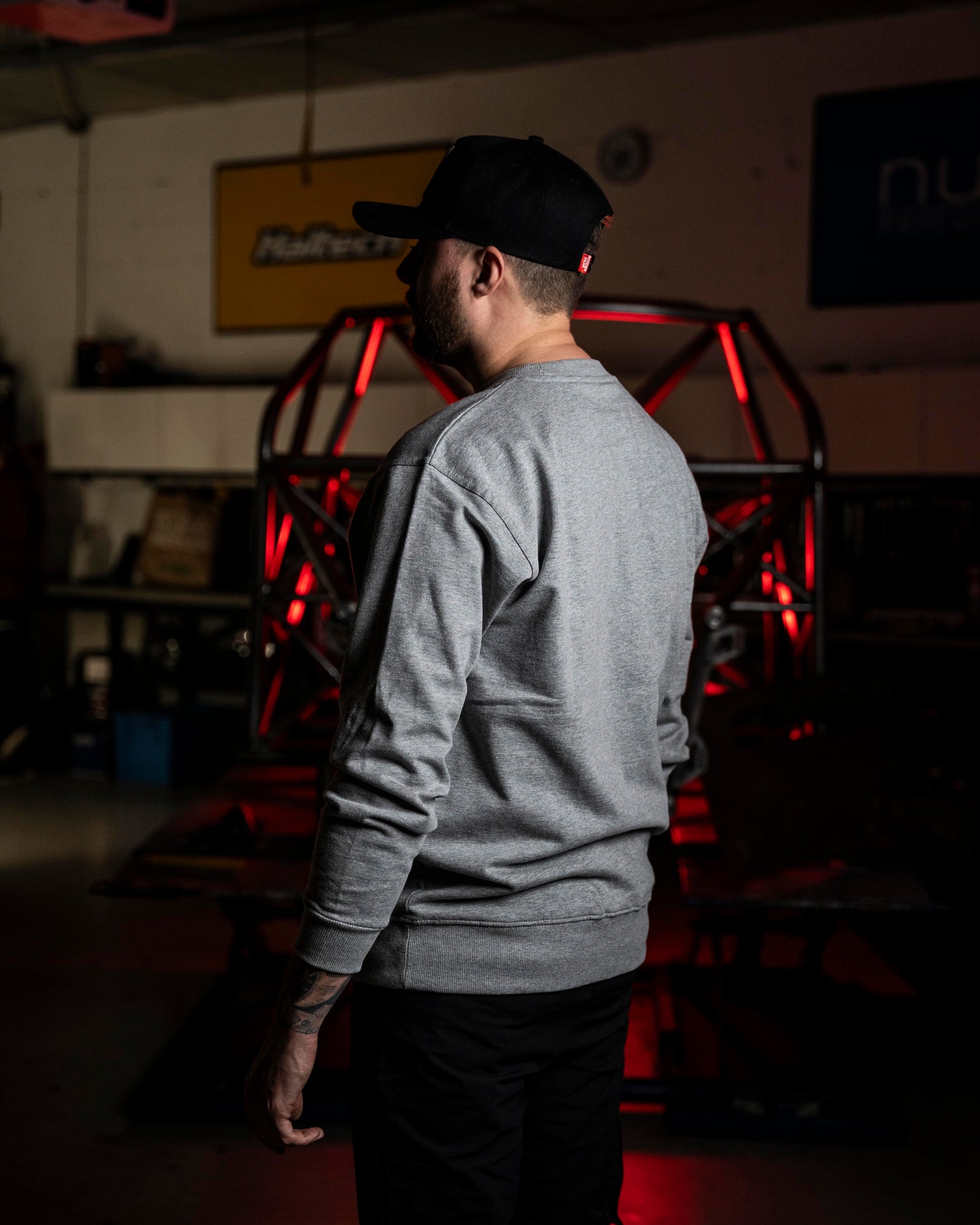 Sweatshirt Trust The Process - Grey Color