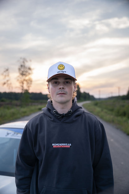Roaderwear Vit 5-panel Truckerkeps - Låt Mig Va!