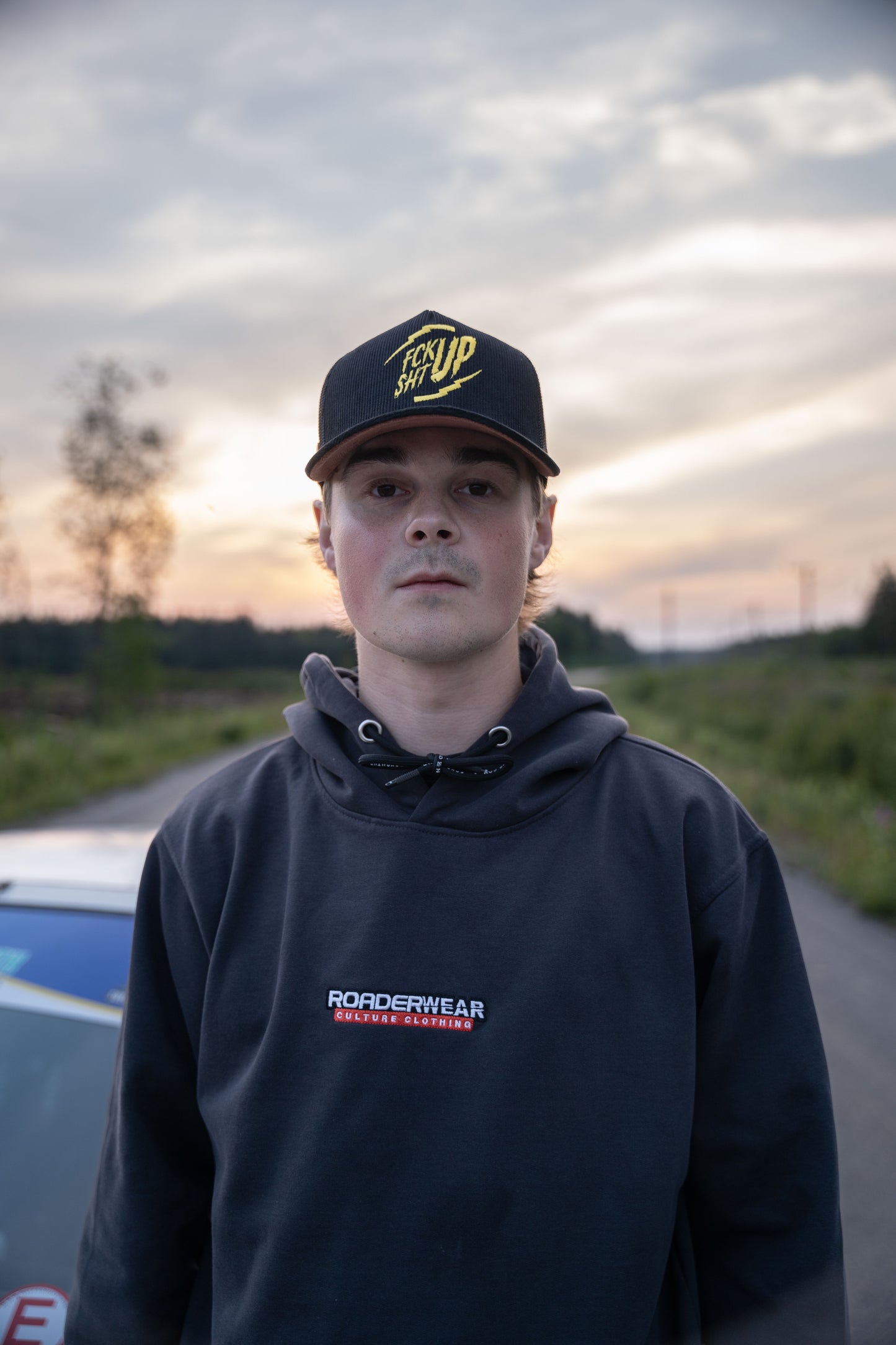 Roaderwear Snapback - The Fckshtup Yellow Logo