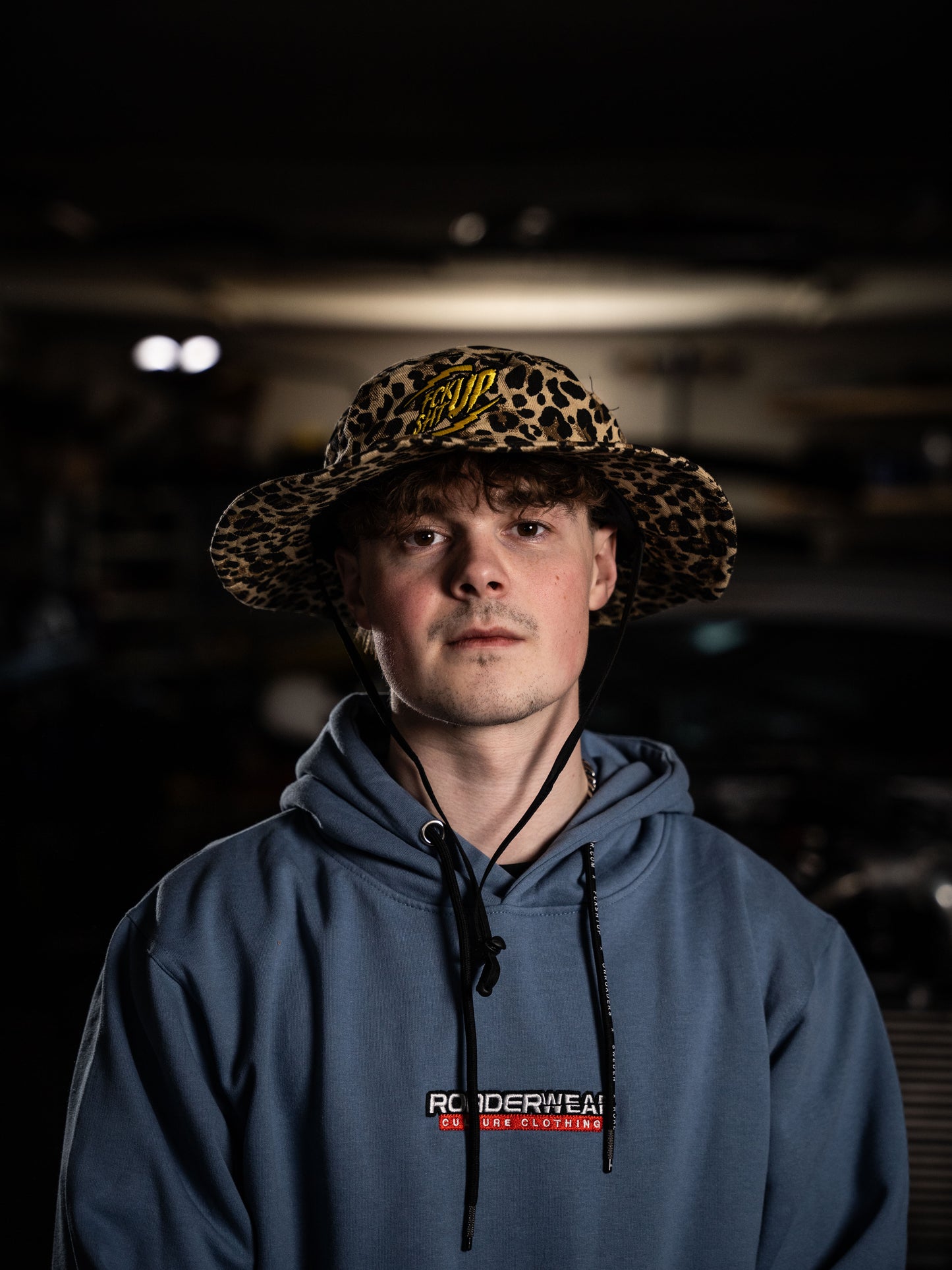 Roaderwear Leopard Safari Hat / Safarihatt