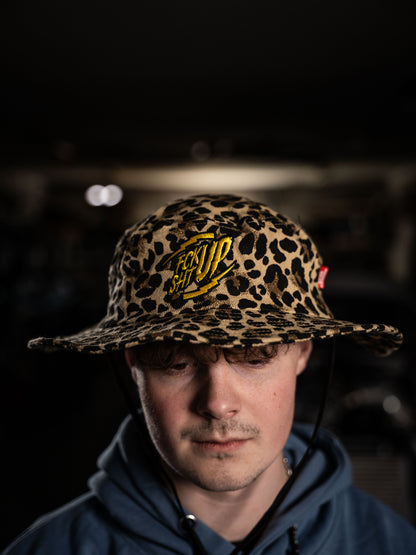Roaderwear Leopard Safari Hat / Safarihatt