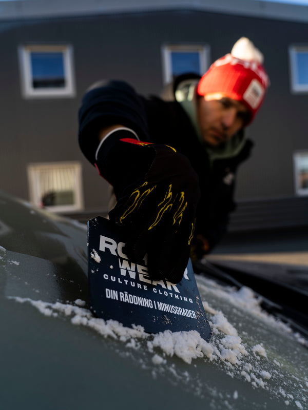 Roaderwear Isskrapa - Snödjupsmätare!