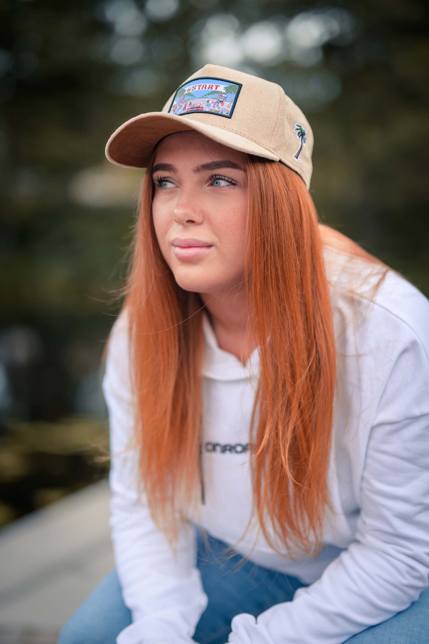 The Sand Outrun Patch Trucker Snapback Classic 5-panel