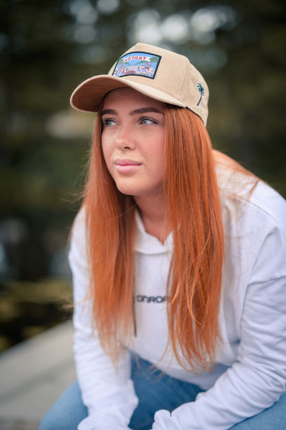 The Sand Outrun Patch Trucker Snapback Classic 5-panel