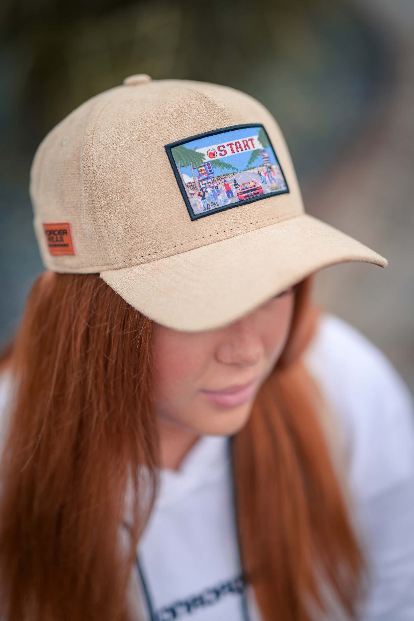 The Sand Outrun Patch Trucker Snapback Classic 5-panel