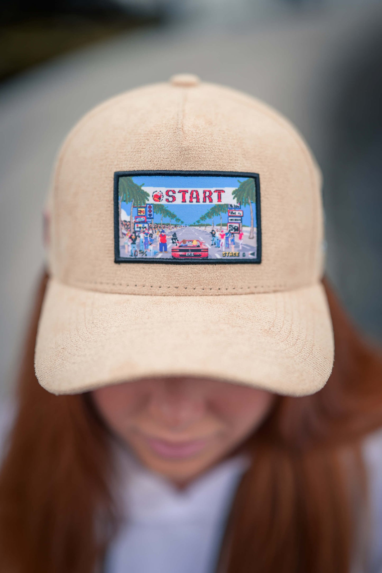 The Sand Outrun Patch Trucker Snapback Classic 5-panel