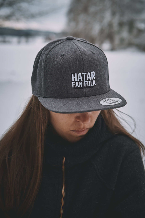 Roaderwear Grey Snapback - Hatar Fan Folk!