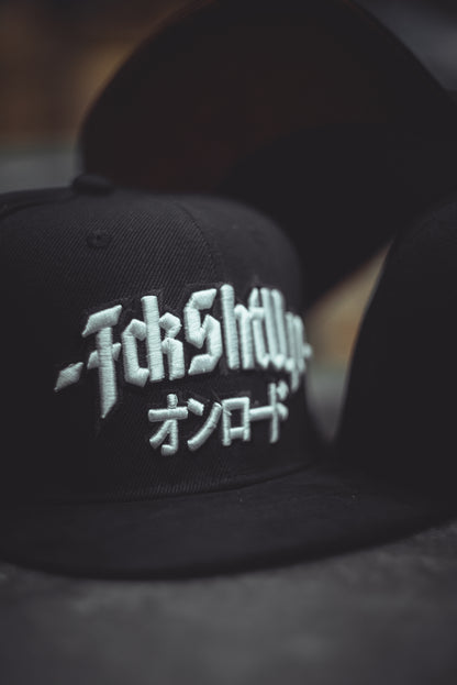 Roaderwear Snapback - The Fckshtup オンロード Black Classic