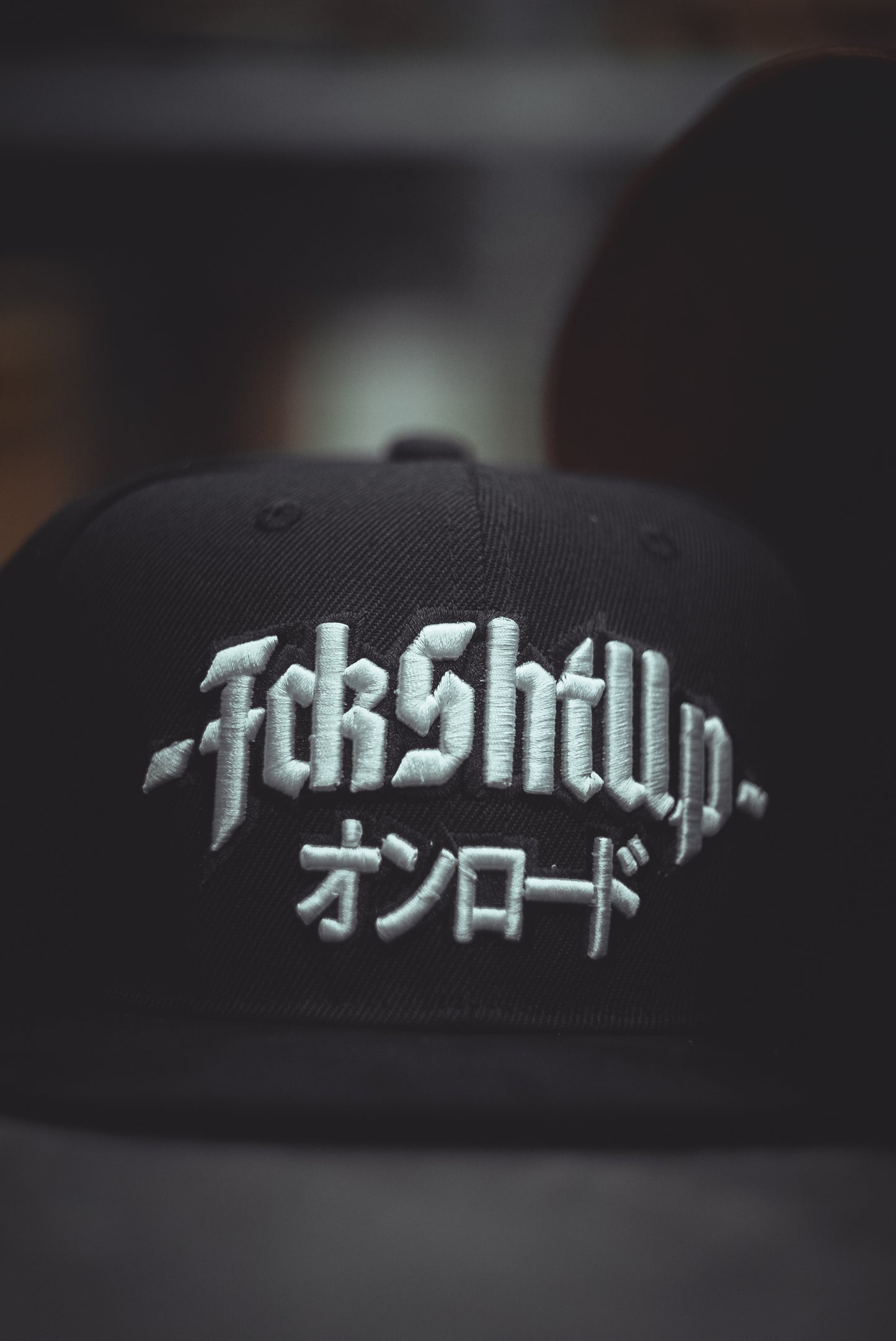 Roaderwear Snapback - The Fckshtup オンロード Black Classic