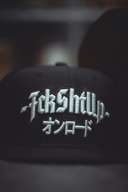 Roaderwear Snapback - The Fckshtup オンロード Black Classic