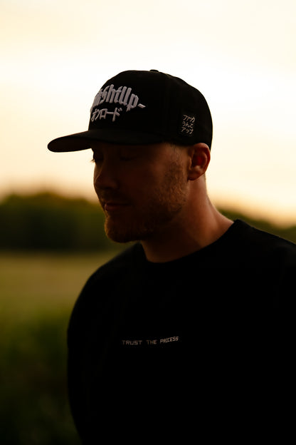 Roaderwear Snapback - The Fckshtup オンロード Black Classic