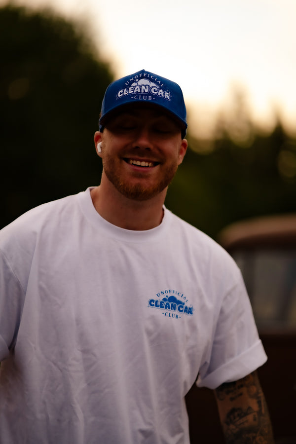 Blue Snapback Manchester Cap Unofficial Clean Car Club