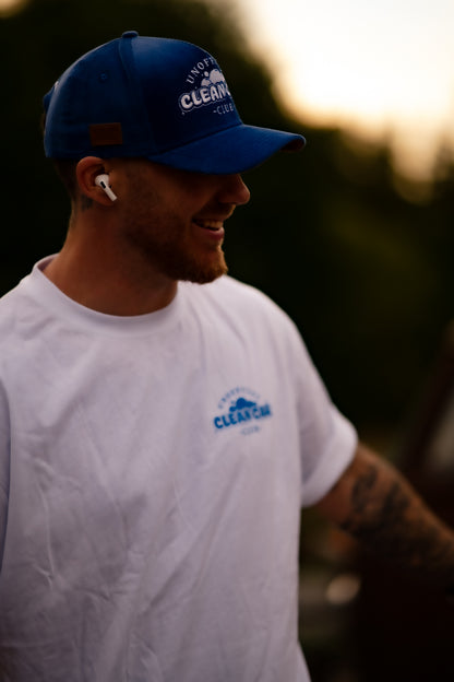 Blue Snapback Manchester Cap Unofficial Clean Car Club