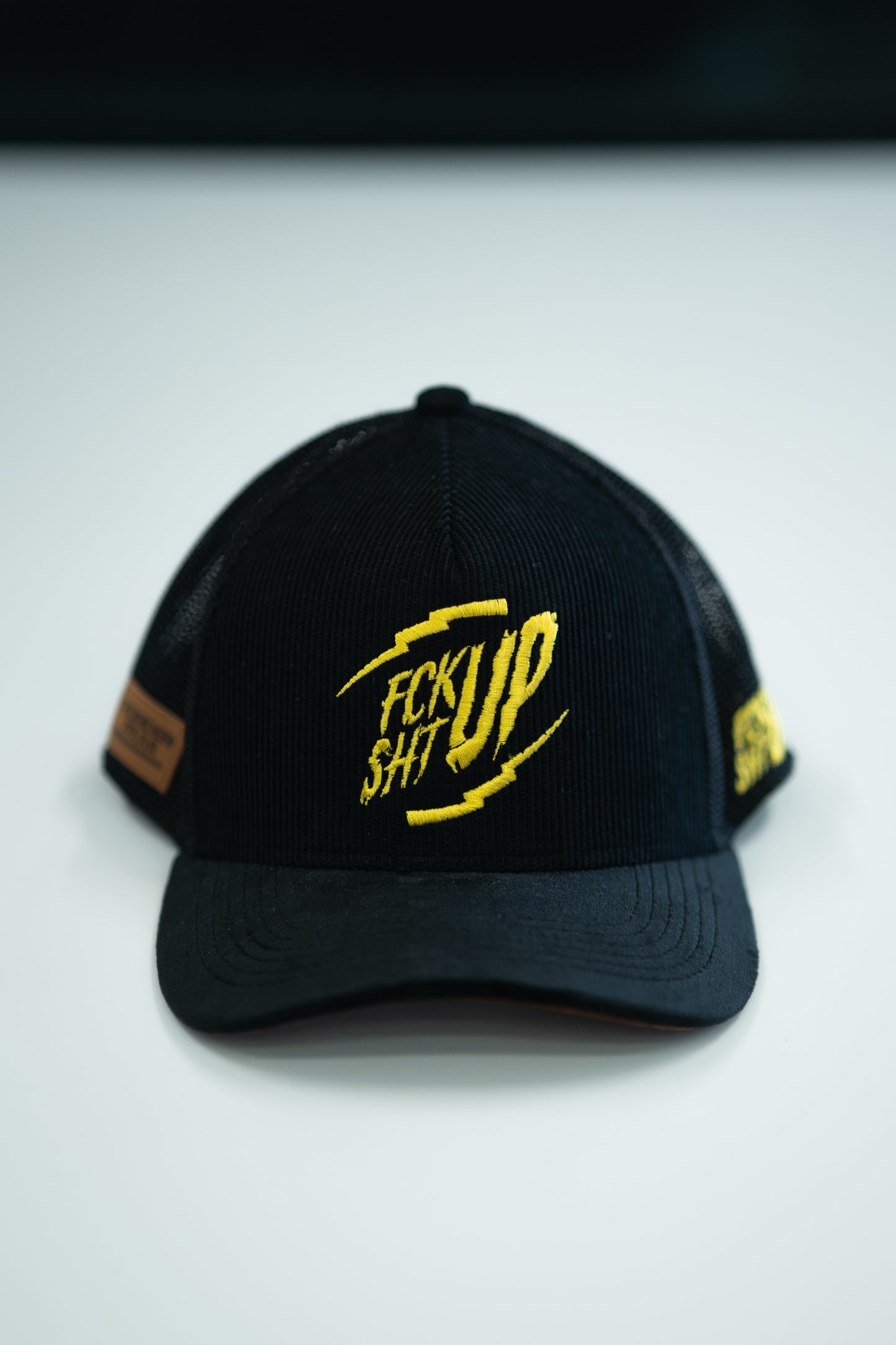 Roaderwear Snapback - The Fckshtup Yellow Logo