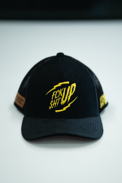 Roaderwear Snapback - The Fckshtup Yellow Logo