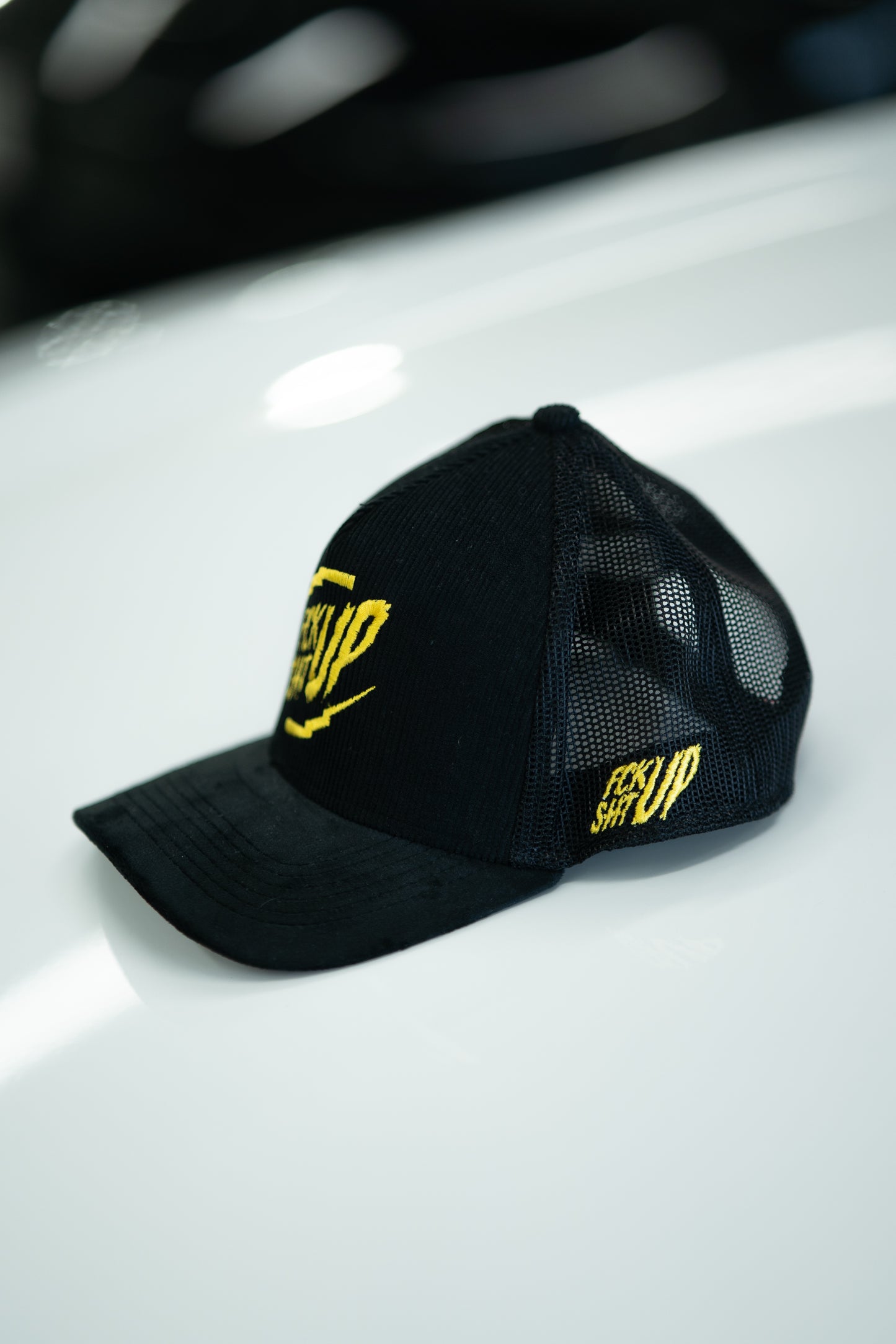 Roaderwear Snapback - The Fckshtup Yellow Logo