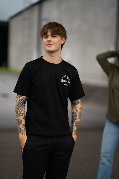 HÜRUNG3 Signatur Great Tits T-shirt Svart