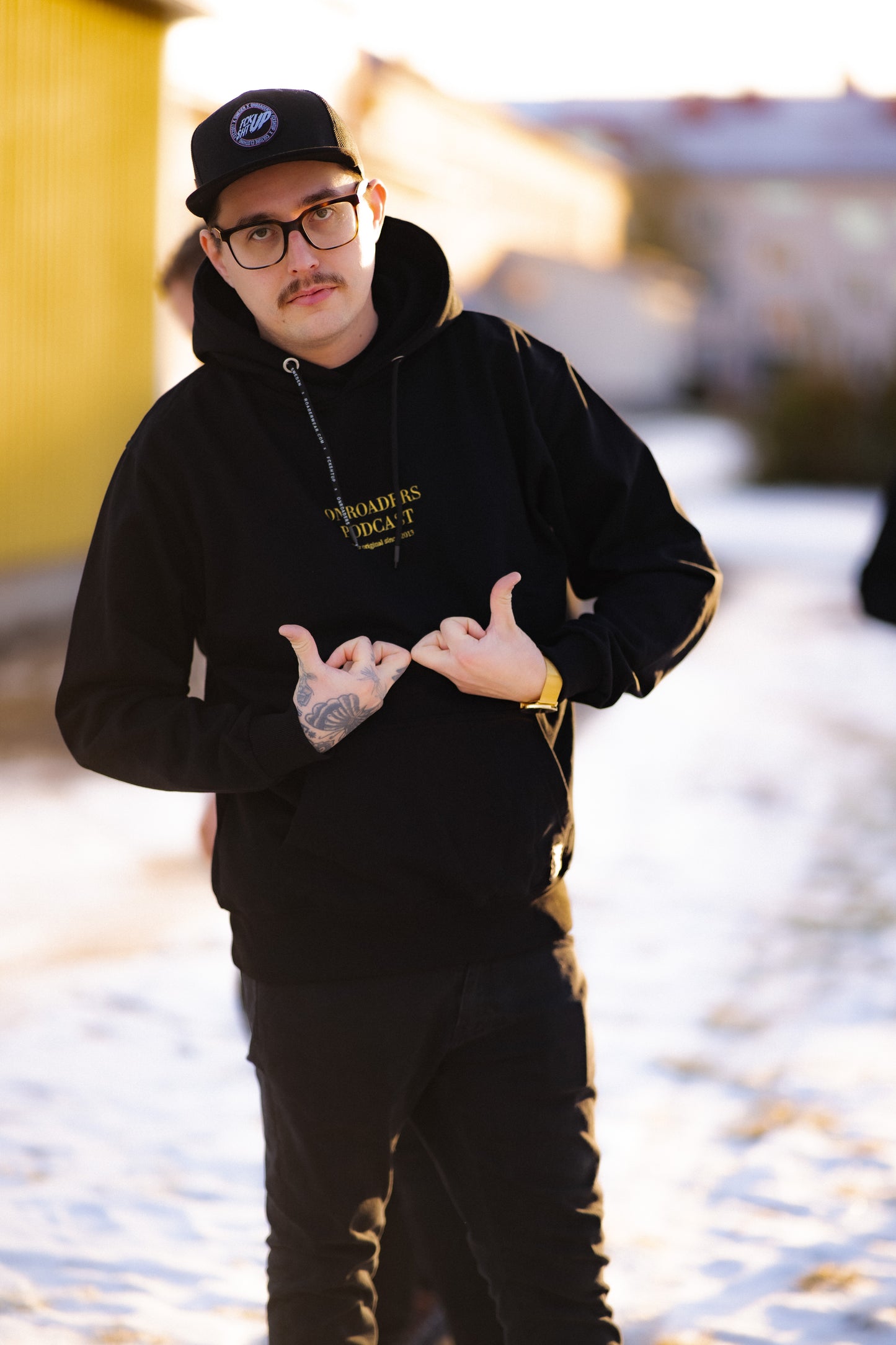 ONROADERS PODCAST LIMITED HOODIE