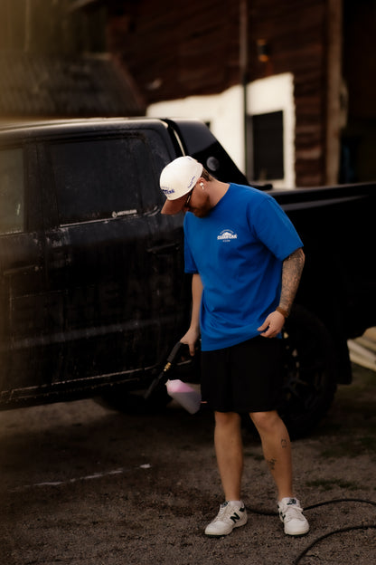 Unofficial Clean Car Club Tee - Magic Blue