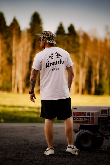 HÜRUNG3 Signatur Great Tits T-shirt