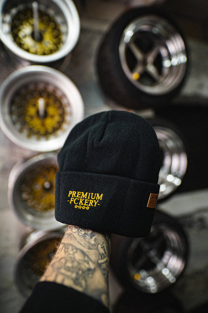 Roaderwear Beanie Limited Black Premium Fckery