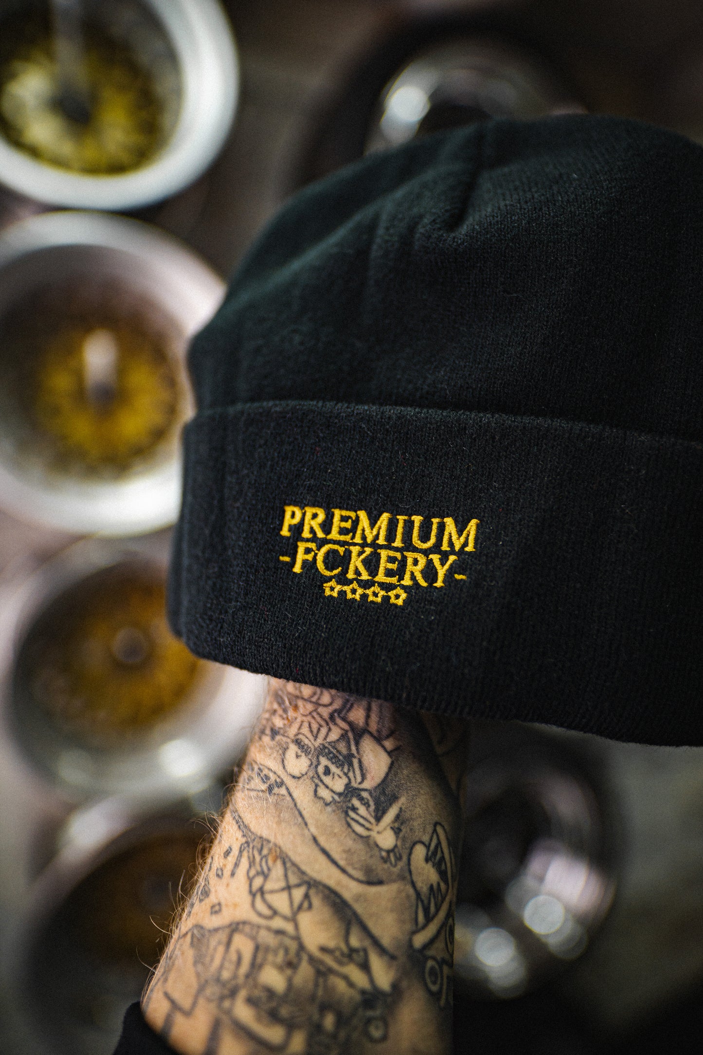 Roaderwear Beanie Limited Black Premium Fckery