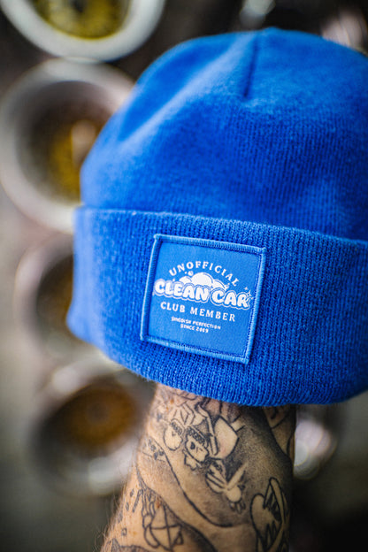Roaderwear Beanie Blue Clean Car Club