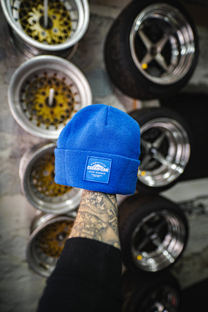 Roaderwear Beanie Blue Clean Car Club