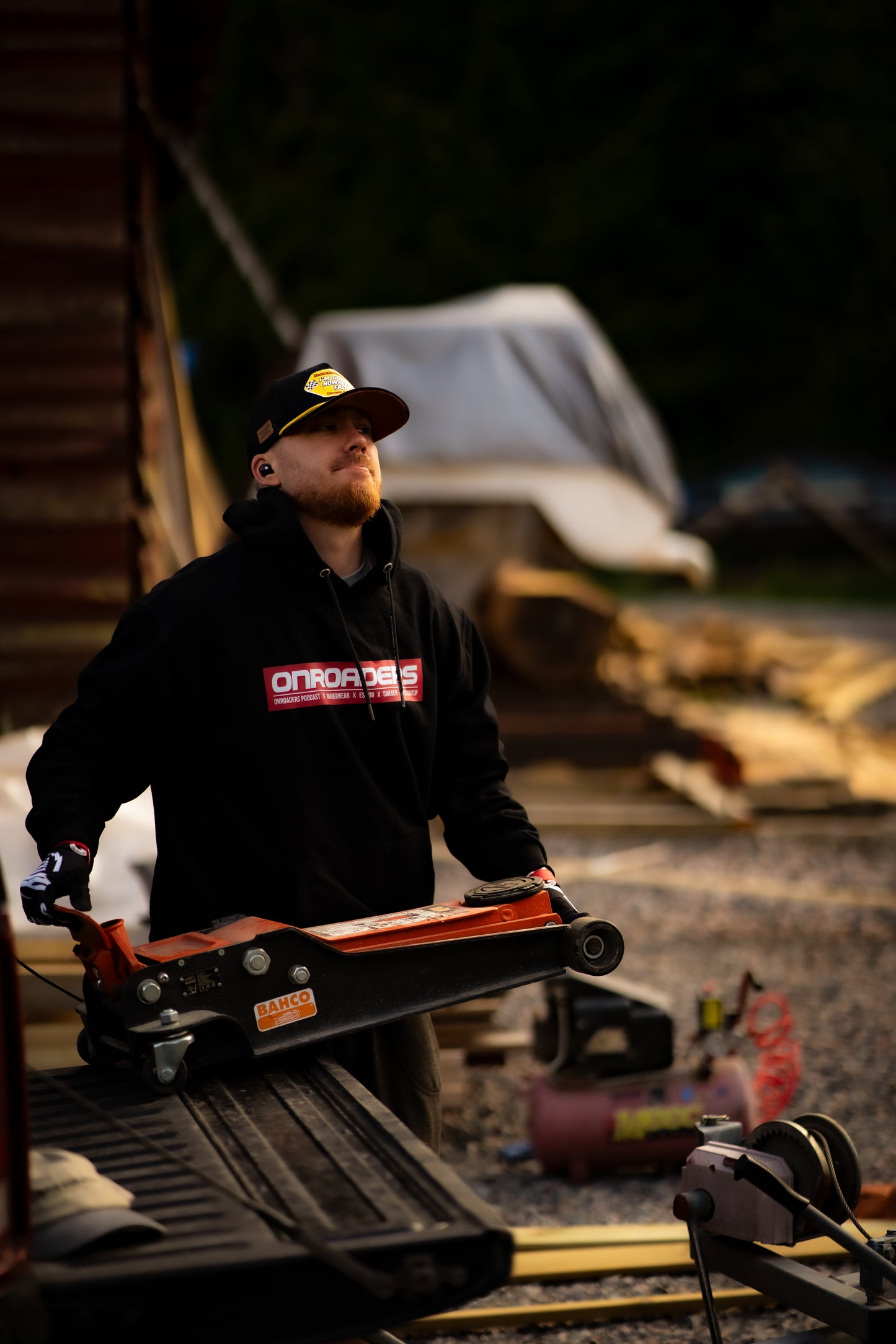 Onroaders Great Classic Black Hoodie