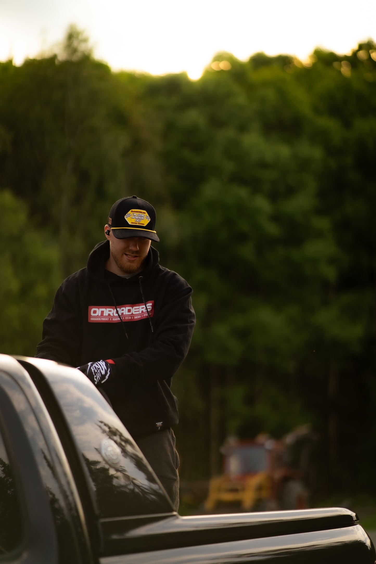 Onroaders Great Classic Black Hoodie