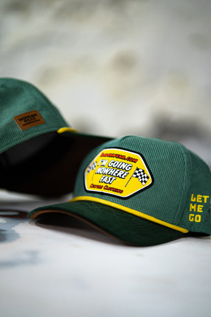 Roaderwear Going Nowhere Fast Green Snapback / Keps