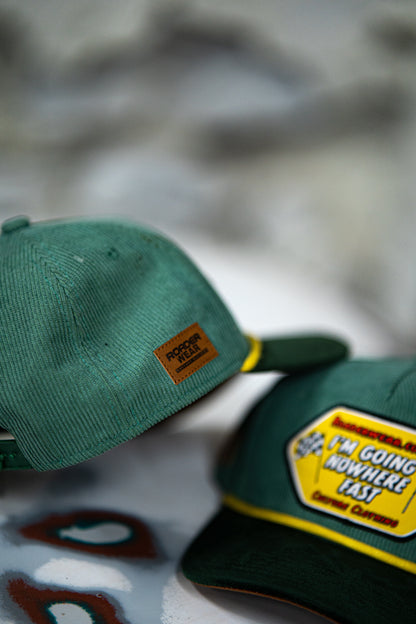 Roaderwear Going Nowhere Fast Green Snapback / Keps