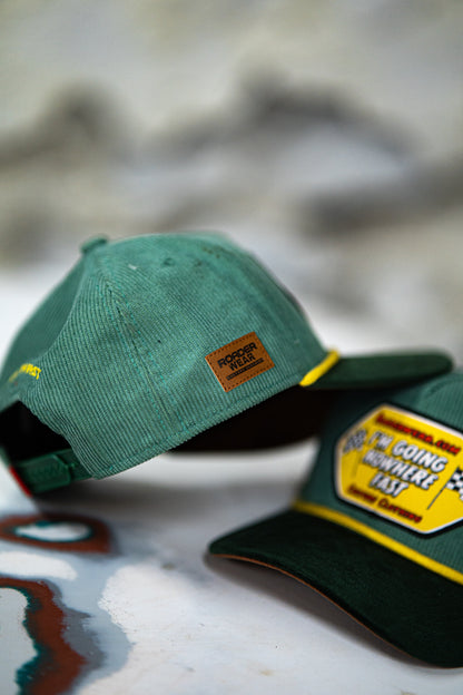 Roaderwear Going Nowhere Fast Green Snapback / Keps
