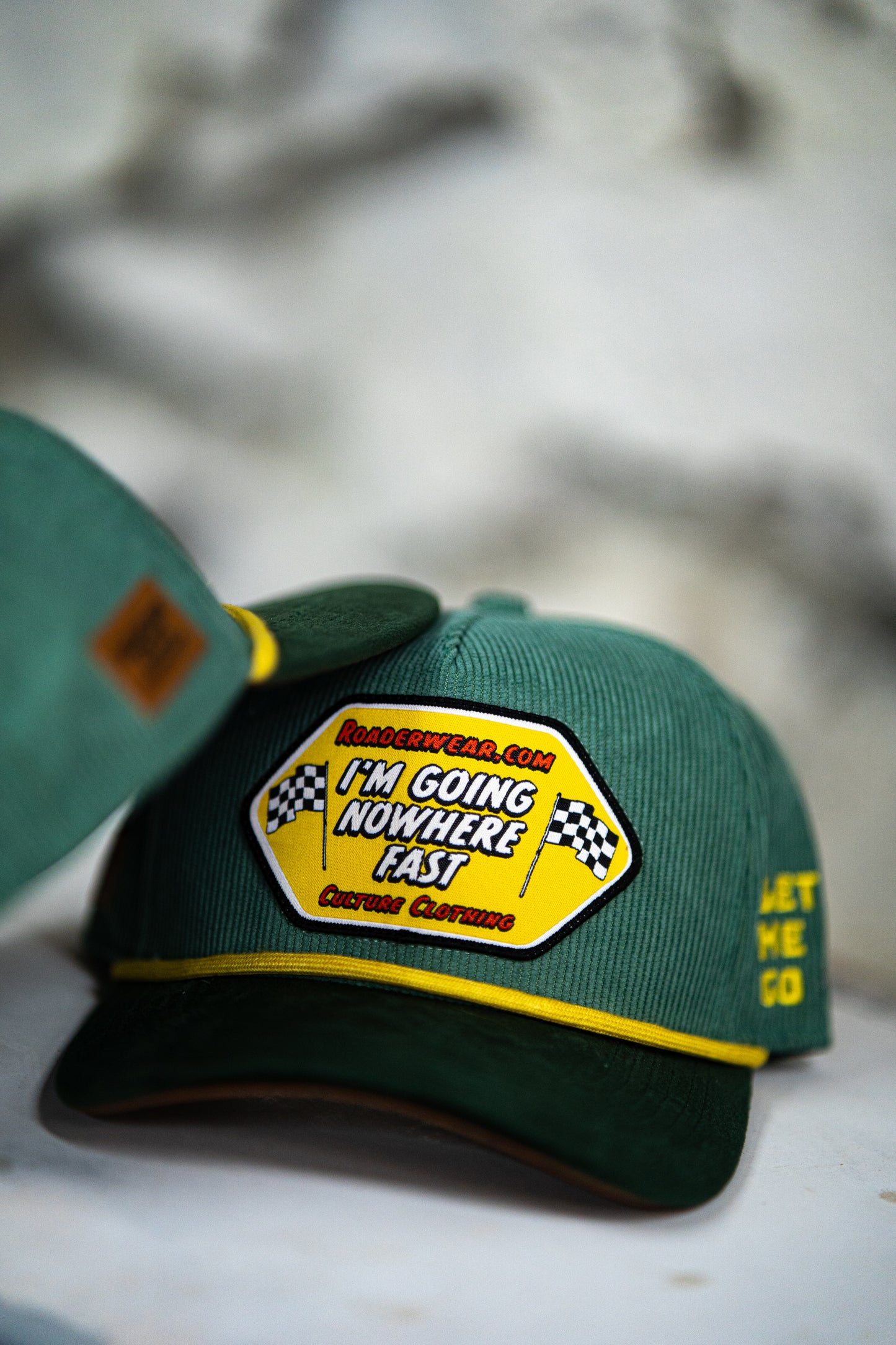 Roaderwear Going Nowhere Fast Green Snapback / Keps