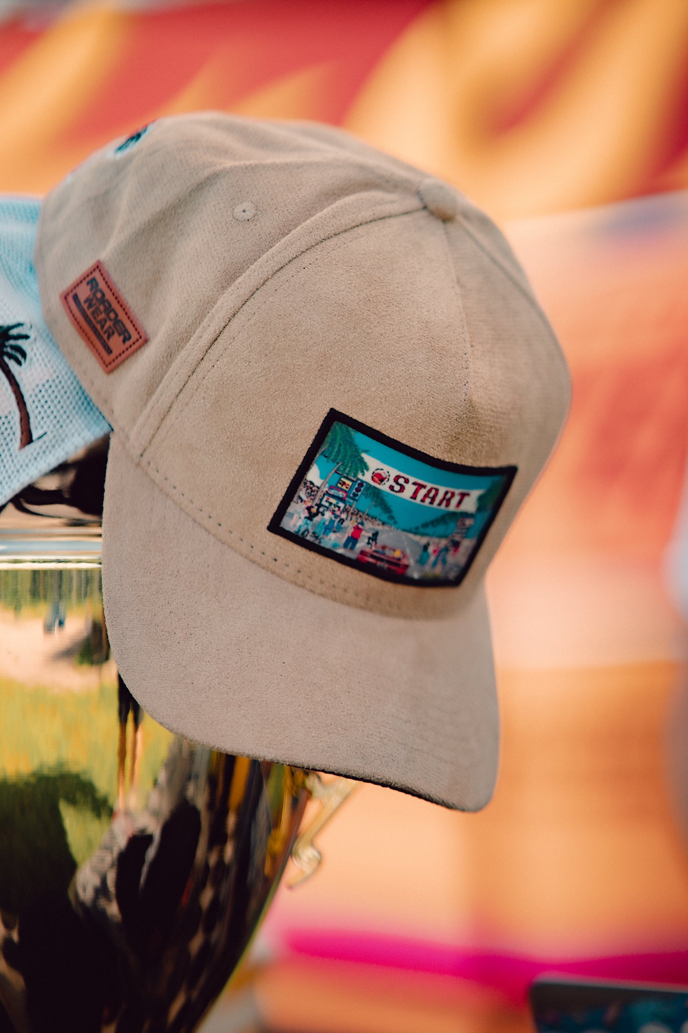 The Sand Outrun Patch Trucker Snapback Classic 5-panel