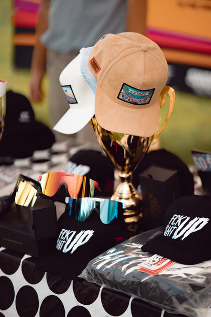 The Sand Outrun Patch Trucker Snapback Classic 5-panel