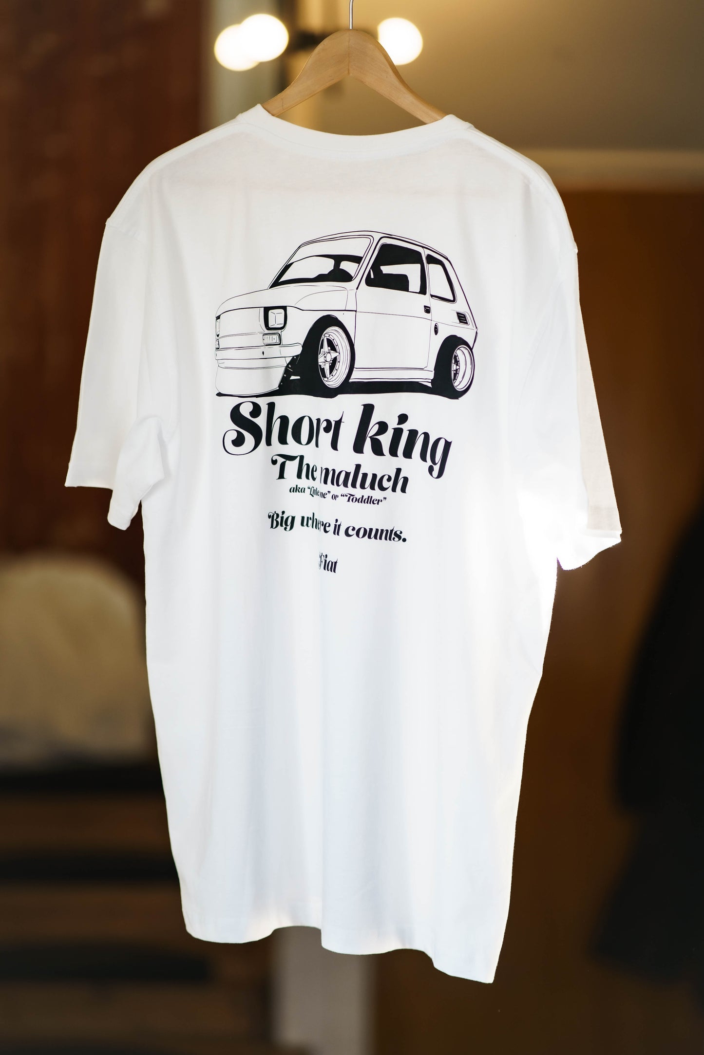 Roaderwear Short King Classic Tee – A Tribute to the Mighty Fiat 126