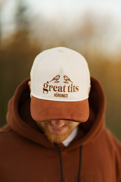 HÜRUNG3 Snapback / Keps - Great Tits Classic White