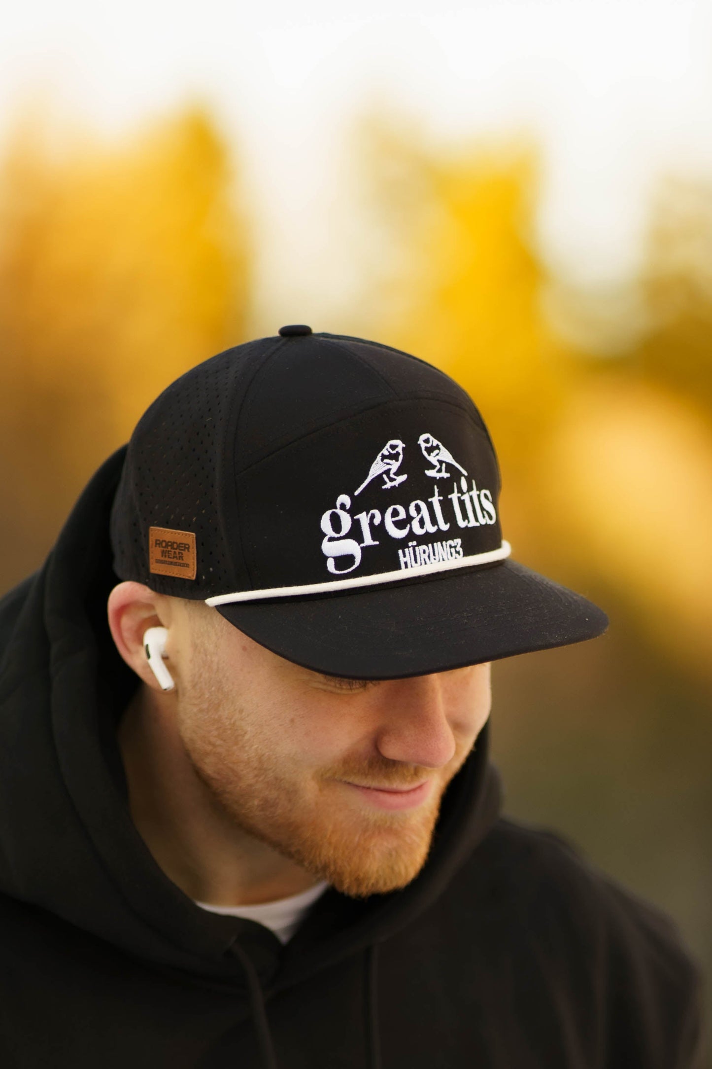 HÜRUNG3 Snapback / Keps - Signatur Great Tits - Waterproof!