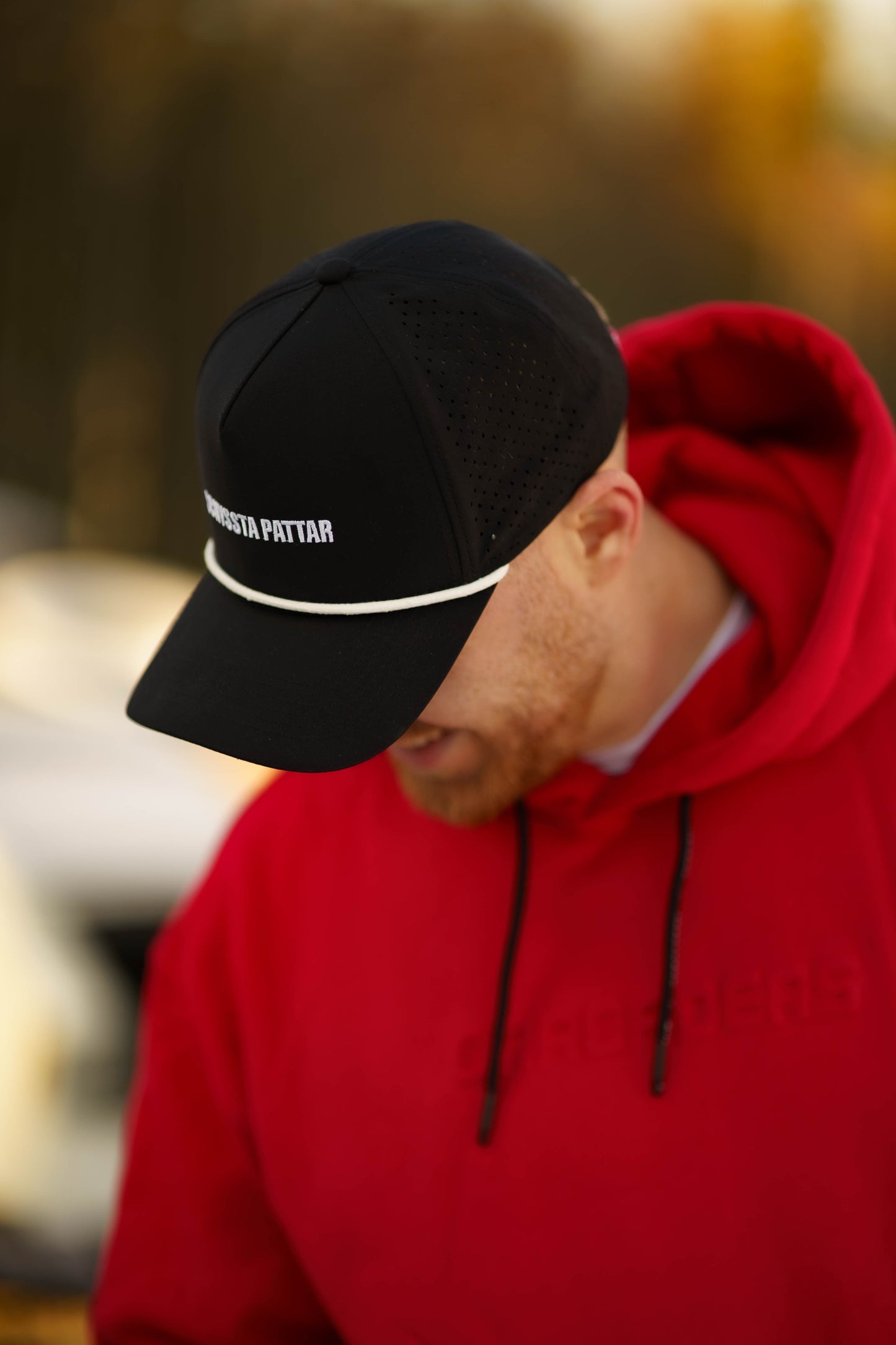 Onroaders Hoodie Embossed Logo Red