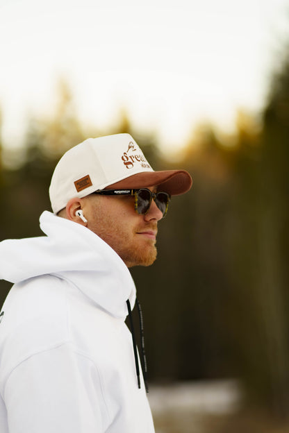 HÜRUNG3 Snapback / Keps - Great Tits Classic White