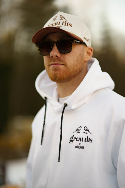 HÜRUNG3 Snapback / Keps - Great Tits Classic White
