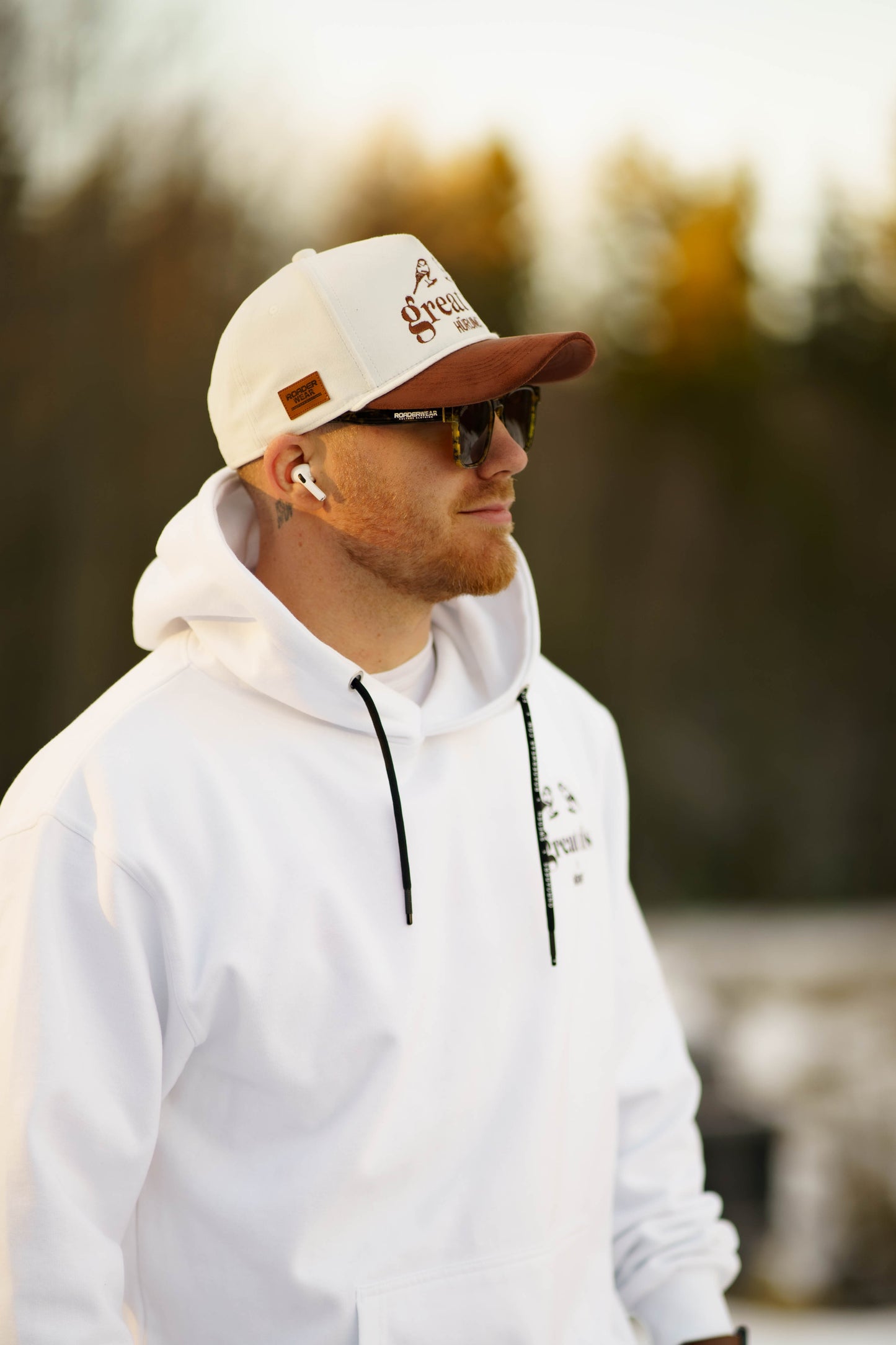 HÜRUNG3 Snapback / Keps - Great Tits Classic White