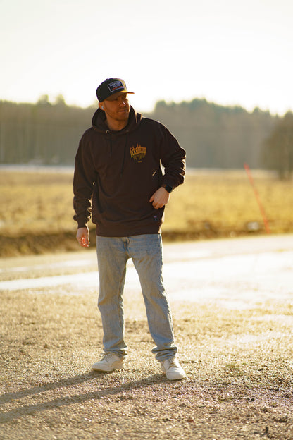 Fckshtup Flames Hoodie – Brun / Brown