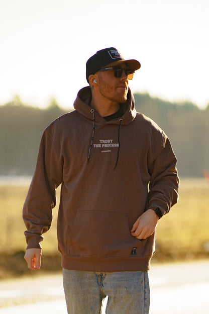 The Trust The Process Hoodie - Mocha