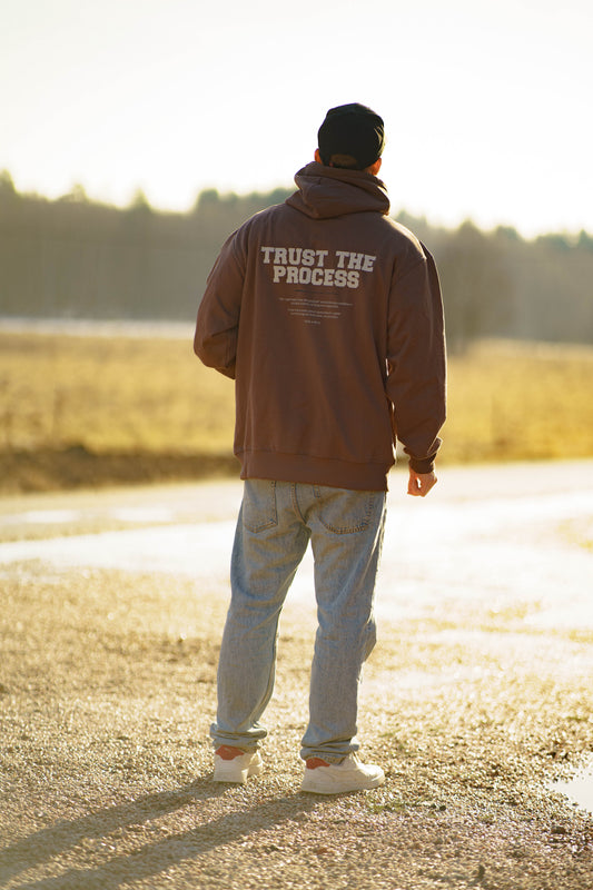 The Trust The Process Hoodie - Mocha