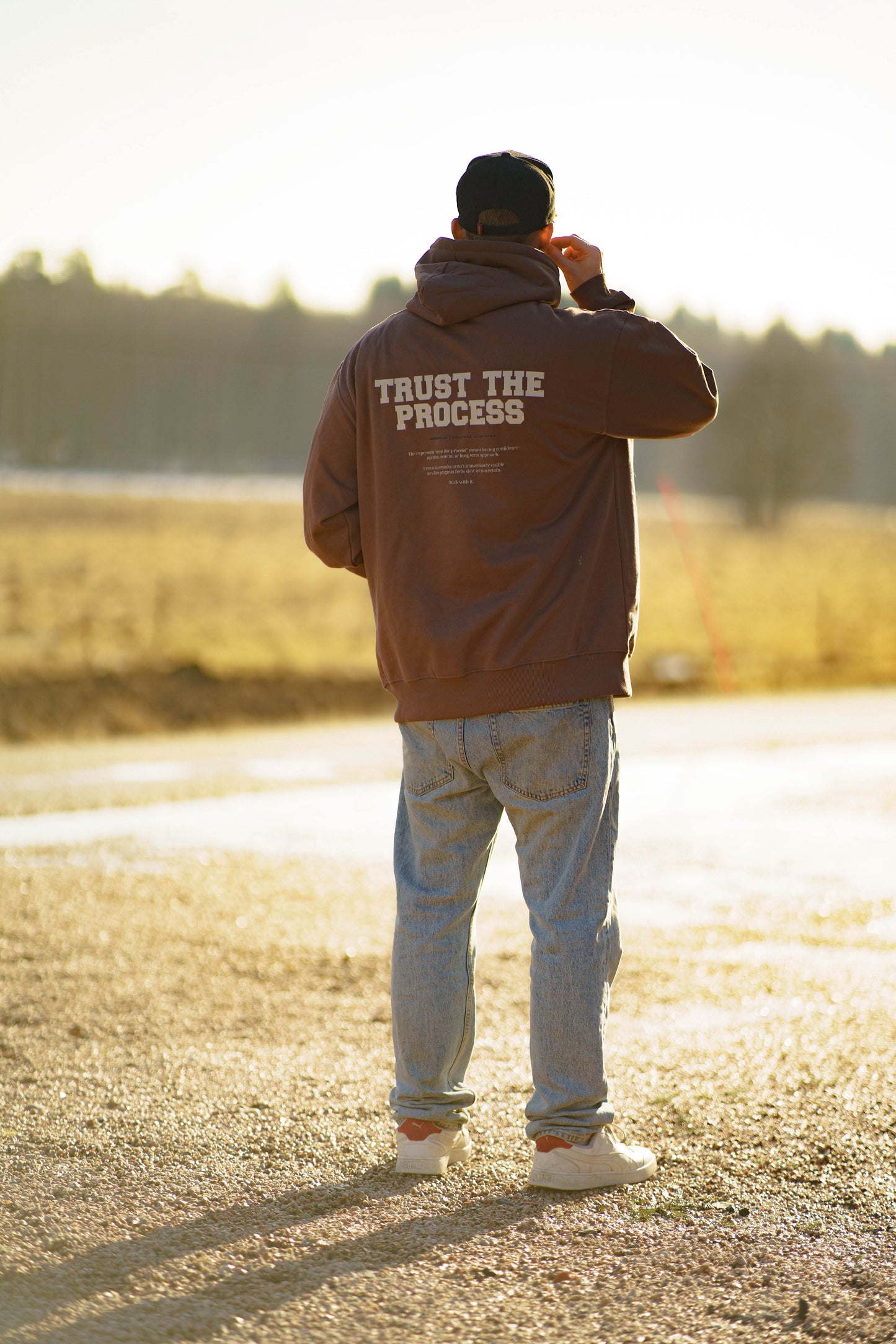 The Trust The Process Hoodie - Mocha